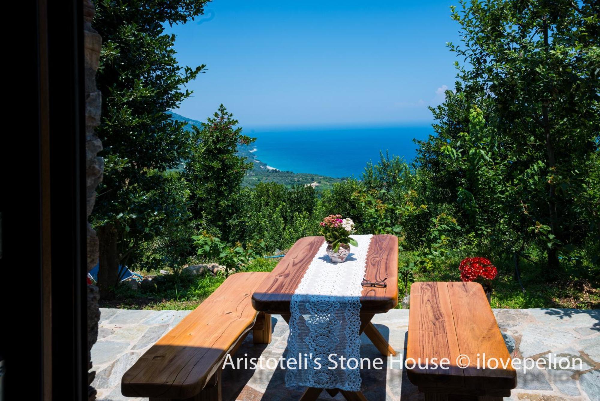Aristoteli'S Stone House Makrirrákhi 外观 照片