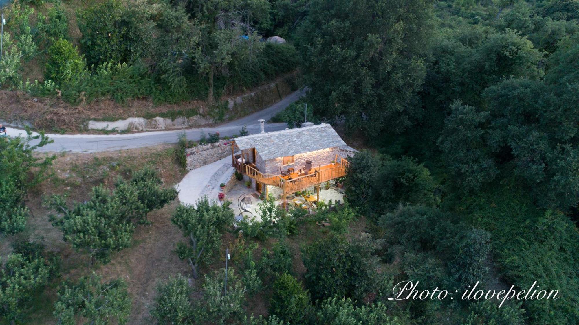 Aristoteli'S Stone House Makrirrákhi 外观 照片